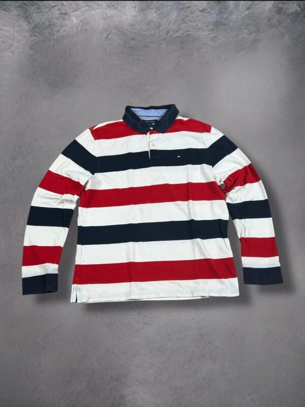 Tommy Hilfiger Polo manga larga Retro Talla L