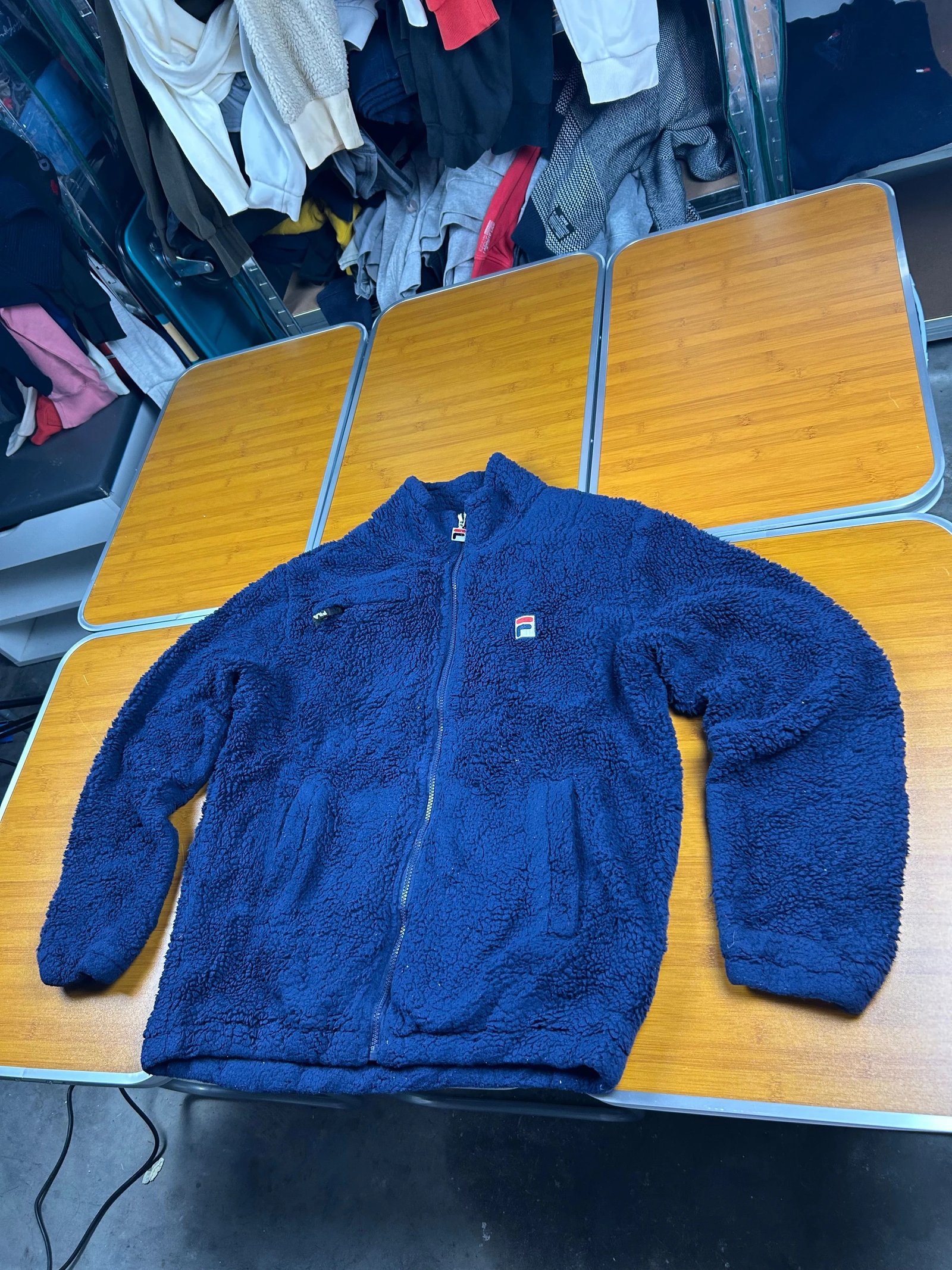 Fila Chaqueta Vintage 90s Talla XL - Imagen 2