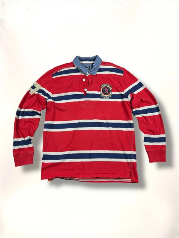 State of Art Polo manga larga Retro Talla XL